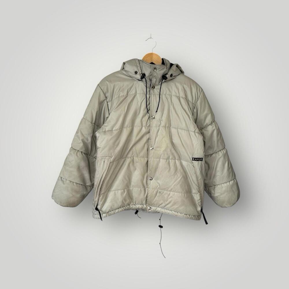 Vintage 90s Kanuk Hooded Puffer Jacket Size M Men’s